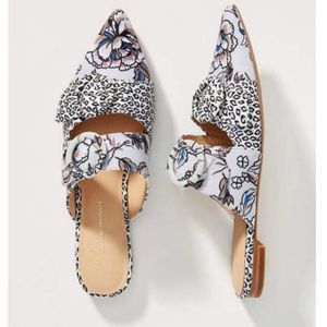 Anthropologie Flavia Pointed-Toe Mules
